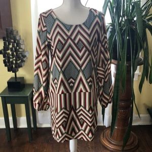 Great geometric pattern dress